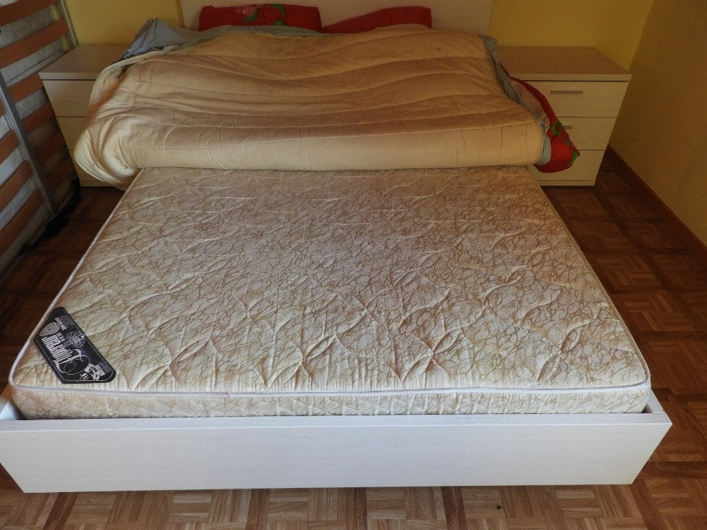 bed, Ophalen, 140 cm, Zo goed als nieuw, 200 cm