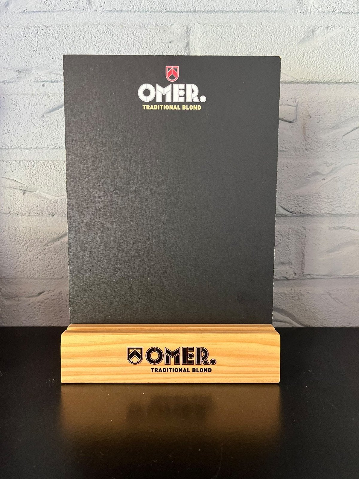 Omer - tableau, Collections, Enlèvement ou Envoi, Neuf, Panneau, Plaque ou Plaquette publicitaire, Autres marques