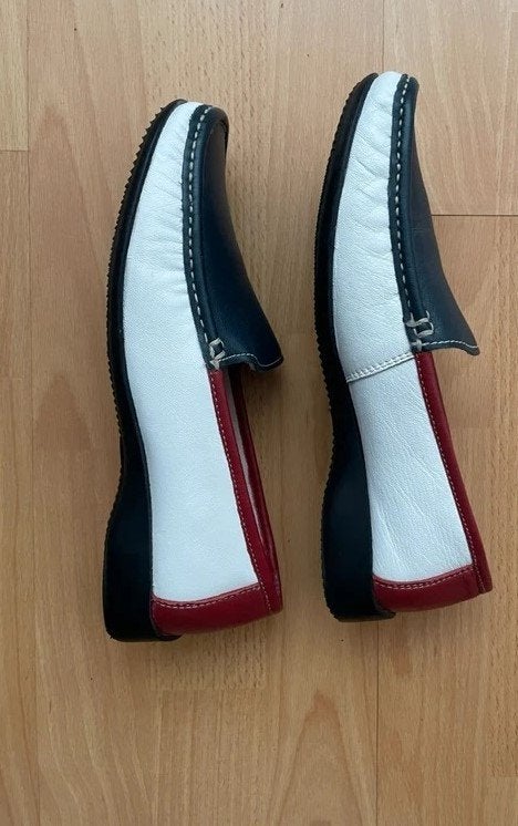 Novocento nieuw 3-kleur loafers mocassins instappers mt 39, Nieuw, Ophalen of Verzenden, Novocento, Wit