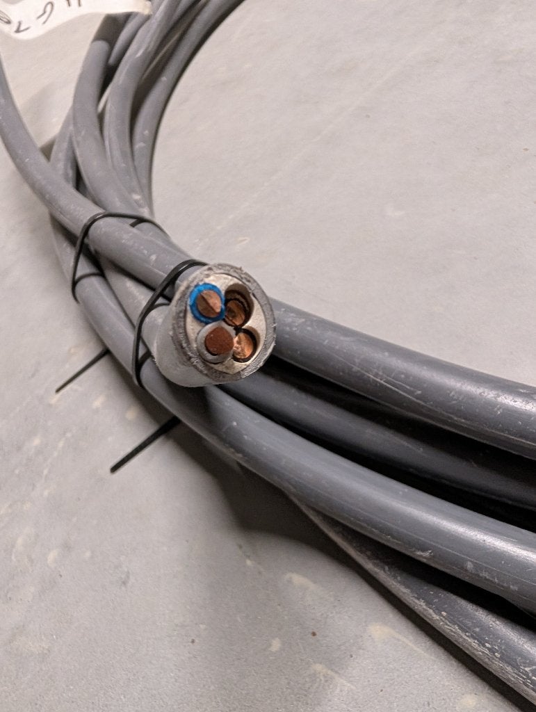 12meter XVB 4x10mm kabel, Ophalen, Zo goed als nieuw, Kabel of Snoer