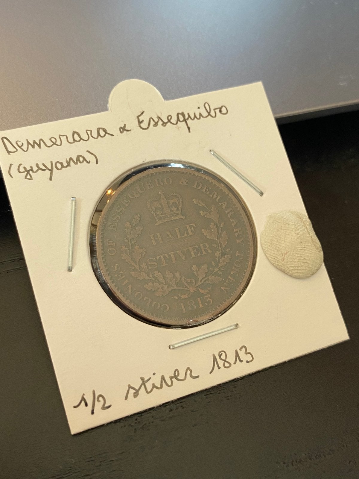 1/2 stiver 1813, Timbres & Monnaies, Enlèvement ou Envoi