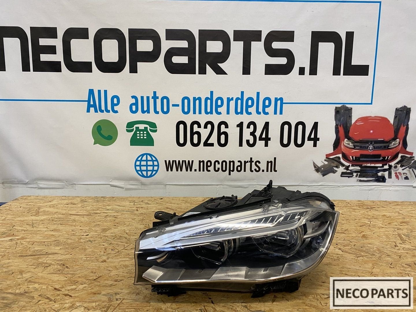 BMW X5 F15 X6 F16 ADAPTIEVE LED KOPLAMP LINKS 7453471, Gebruikt, -, -, Ophalen of Verzenden