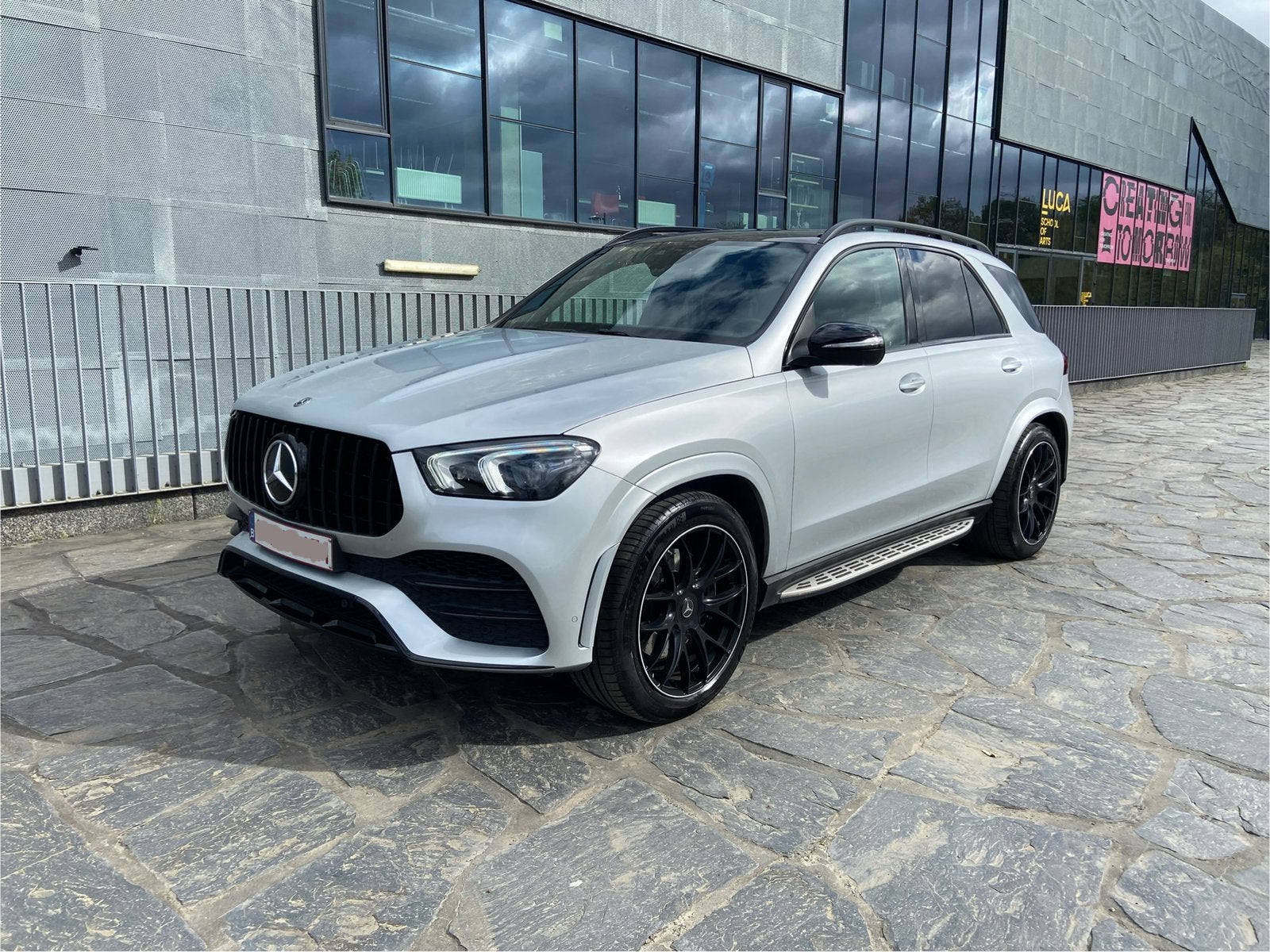 Mercedes-Benz GLE 300d AMG pack 4 matic, Autos, Mercedes-Benz, Argent ou Gris, Achat, Euro 6, Noir