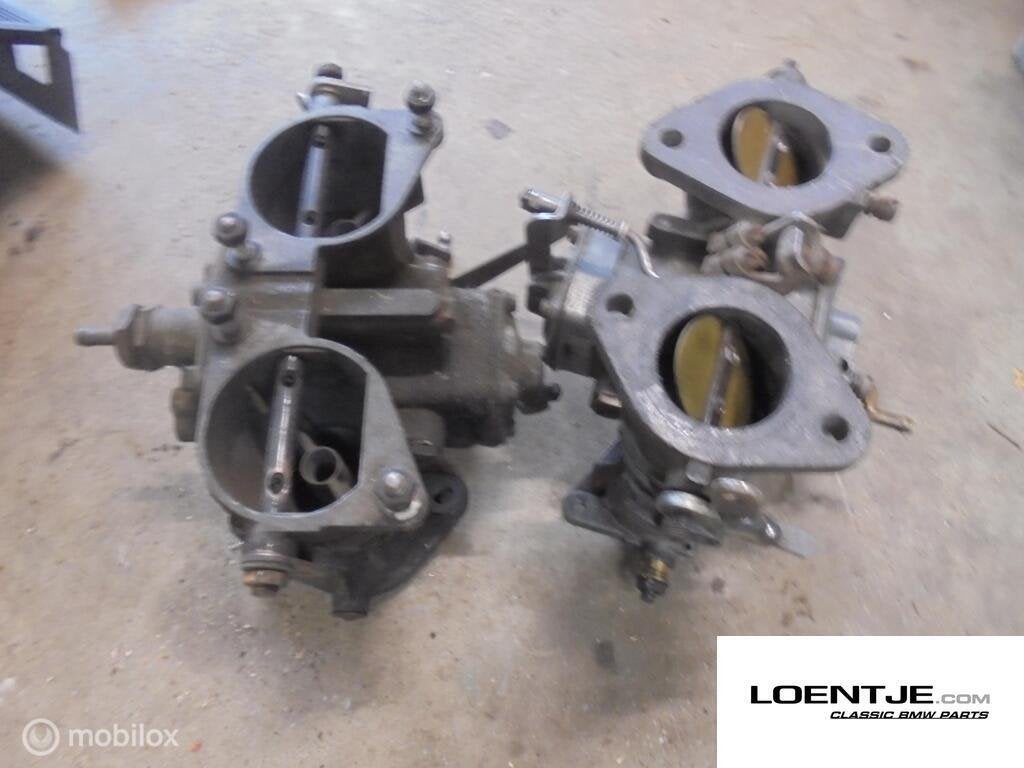 set dubbele solex caburateurs BMW 02 ti 2002 m10, Gebruikt, Ophalen of Verzenden, BMW, BMW