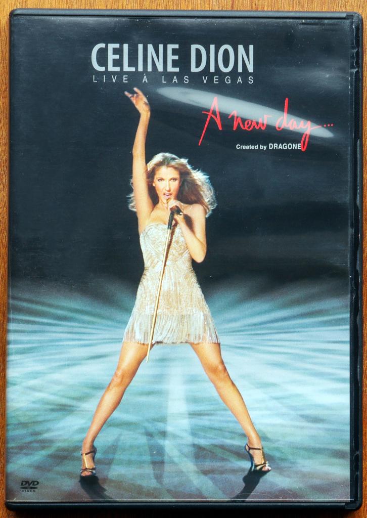 DVD Celine Dion - A New Day, Cd's en Dvd's, Ophalen of Verzenden, Zo goed als nieuw, Muziek en Concerten