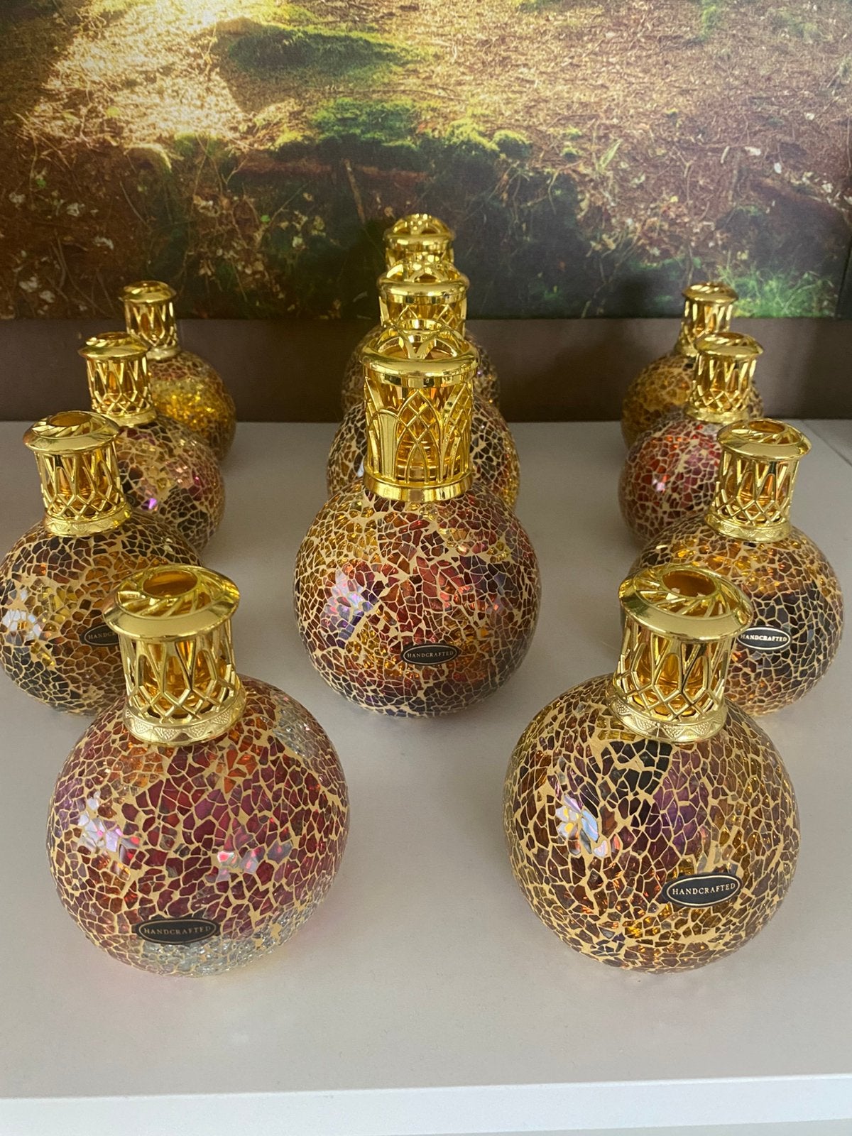 Parfum glazen flessen, Verzenden, Zo goed als nieuw