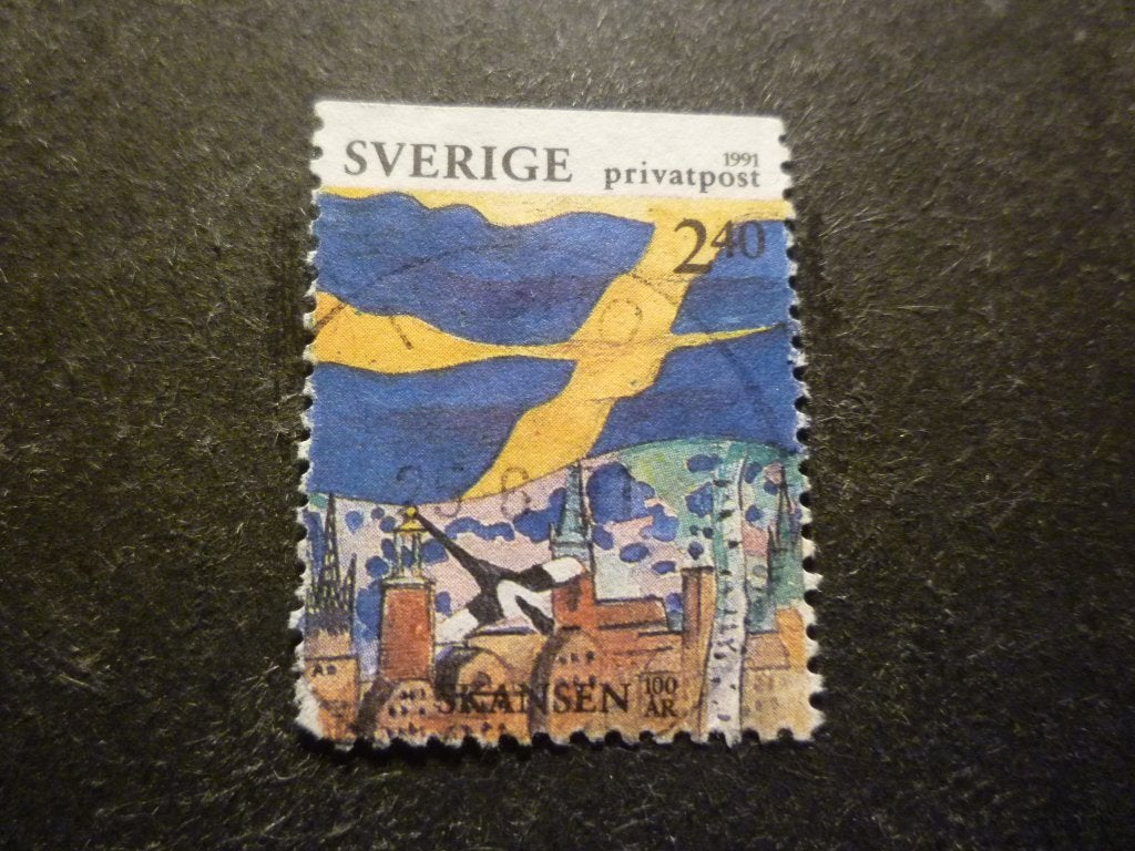 Zweden/Suède 1991 Mi 1669(o) Gestempeld/Oblitéré, Verzenden, Zweden