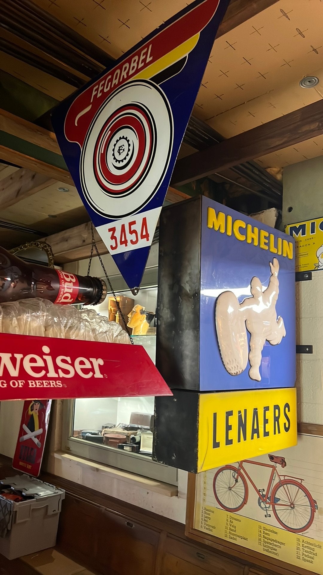 Ancienne boîte à lumière Michelin, Collections, Marques & Objets publicitaires, Enlèvement, Comme neuf