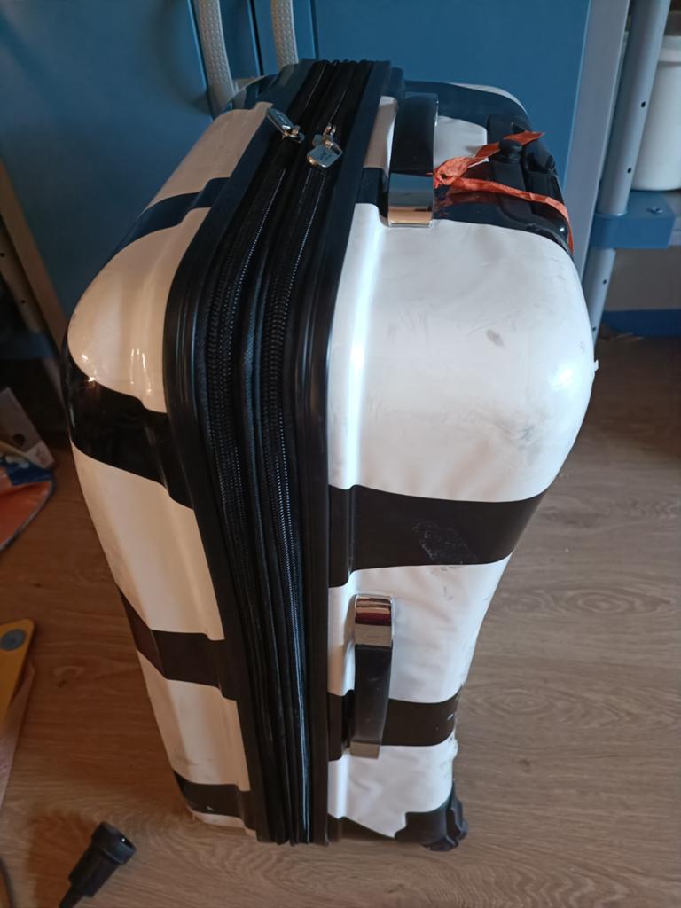 Vakantiekoffer, Ophalen, Gebruikt
