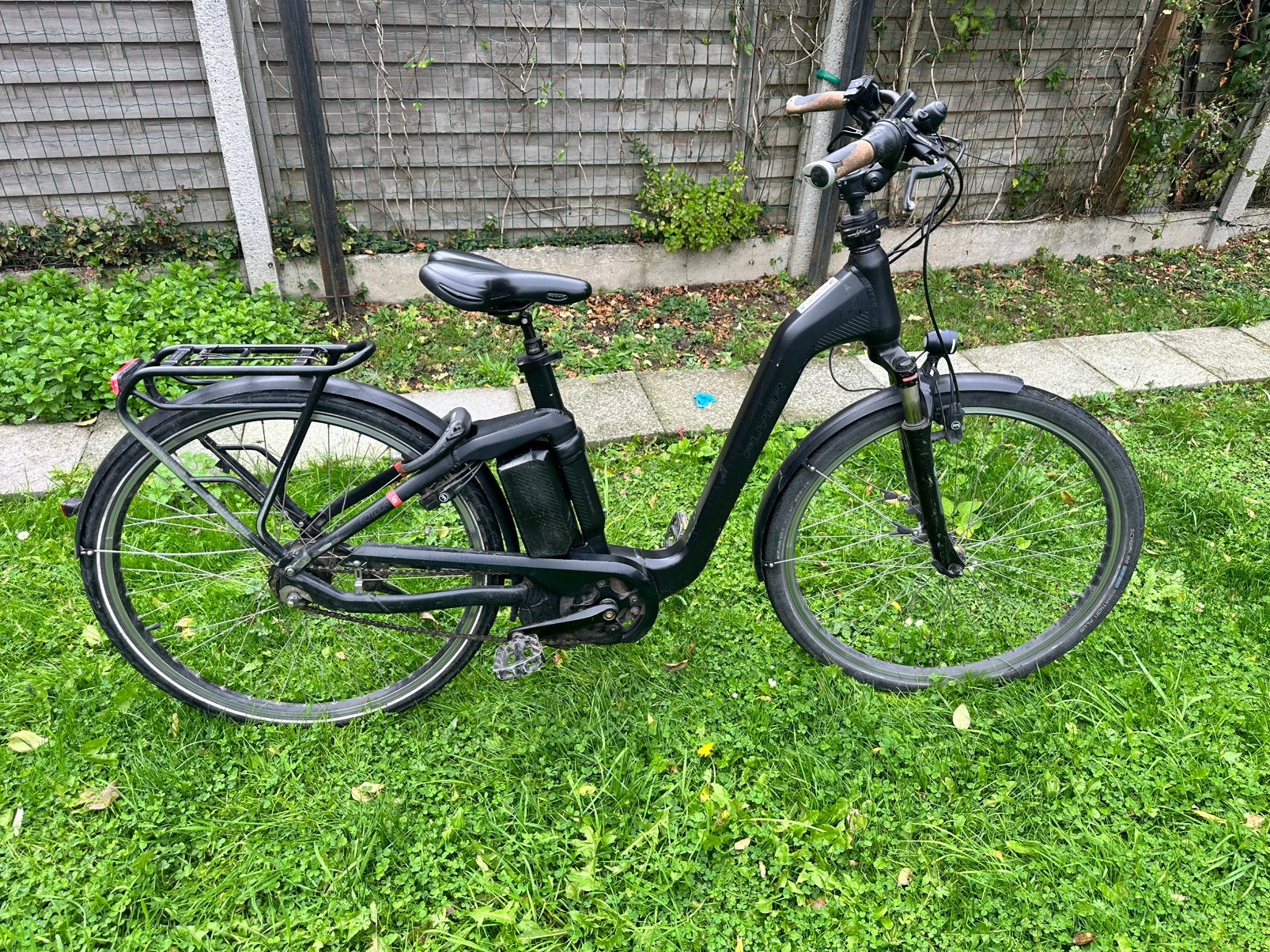 elektrische fiets met middenmotor Flyer, Ophalen of Verzenden, Zo goed als nieuw