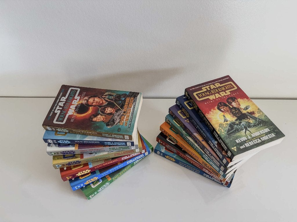 Star Wars Boeken set full reeks van Young Jedi Knights #1-14, Verzamelen, Star Wars, Ophalen of Verzenden, Zo goed als nieuw, Boek of Poster