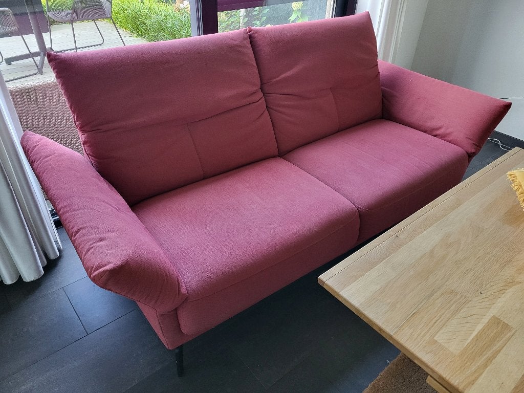 Stoffen zetel met verstelbare zij en rugleuning, 75 à 100 cm, Banc droit, Enlèvement, Utilisé