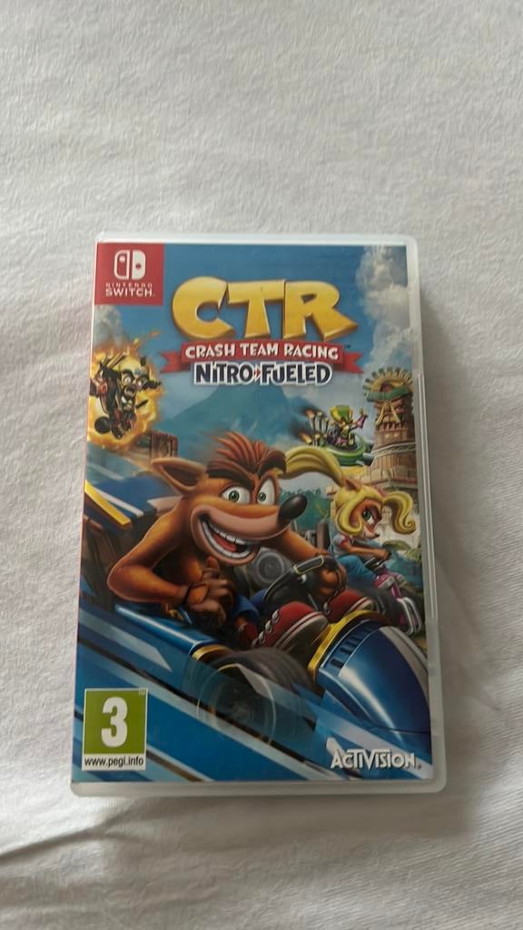 Nintendo switch crash team racing, Consoles de jeu & Jeux vidéo, Enlèvement, Comme neuf