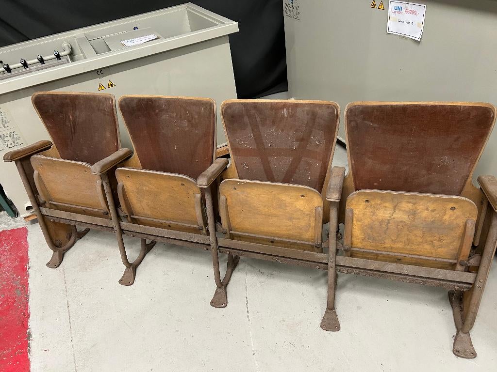Cinema stoelen, Antiek en Kunst, Ophalen