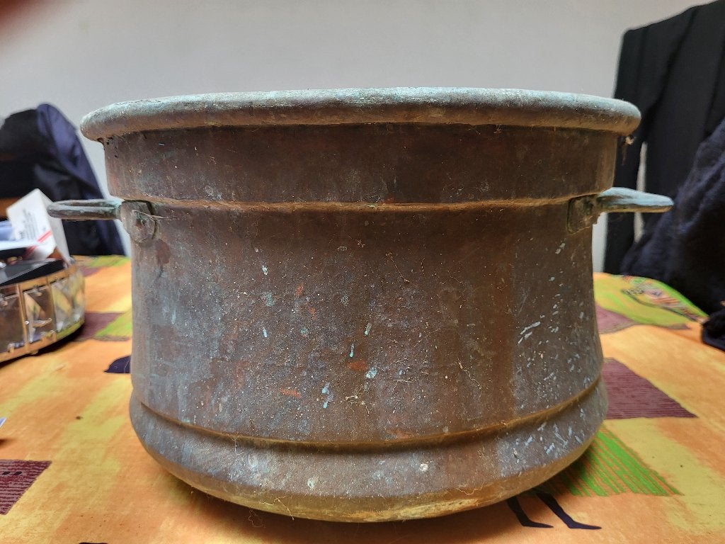 pot en cuivre rouge, Antiquités & Art, Enlèvement, Cuivre