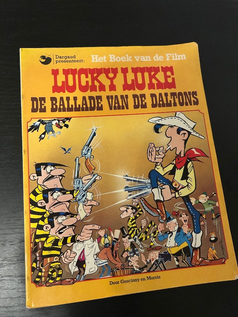Lucky Luke Ballade van de Daltons 1978, Gelezen, Eén stripboek, Ophalen of Verzenden, Morris & Goscinny,