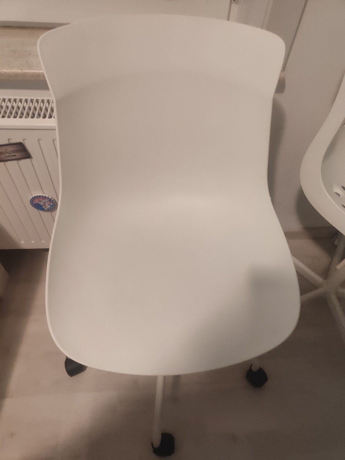 chaise de bureau, Enlèvement, Utilisé, Blanc, Chaise de bureau