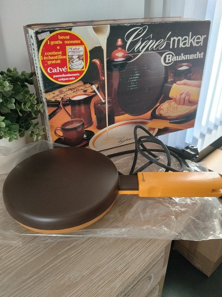 retro pannenkoek/crepes maker Bauwknecht, Enlèvement ou Envoi, Neuf