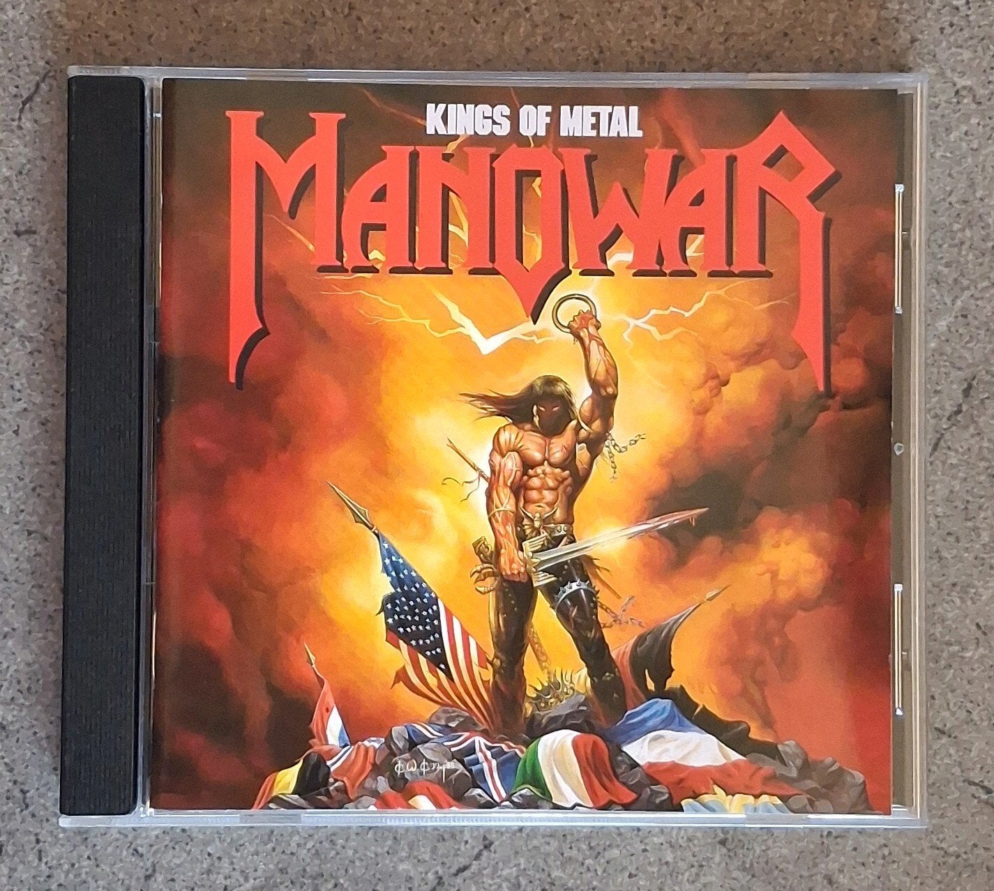 Manowar: Kings Of Metal (cd), Enlèvement ou Envoi, Comme neuf