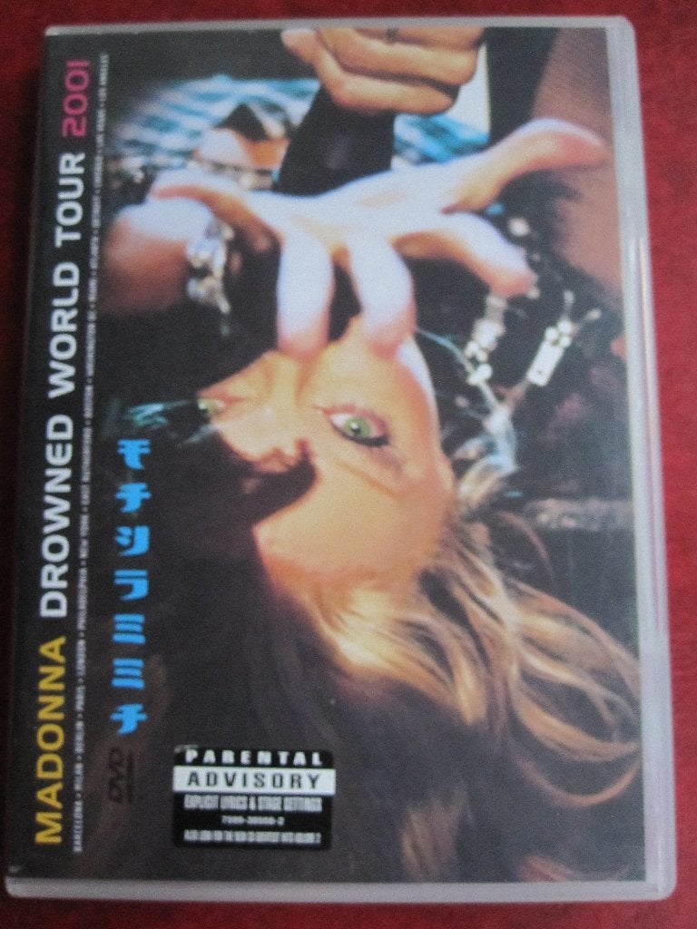 Tournée mondiale Madonna - Drowned 2001, Enlèvement ou Envoi, Anglais, Tous les âges, Anglais