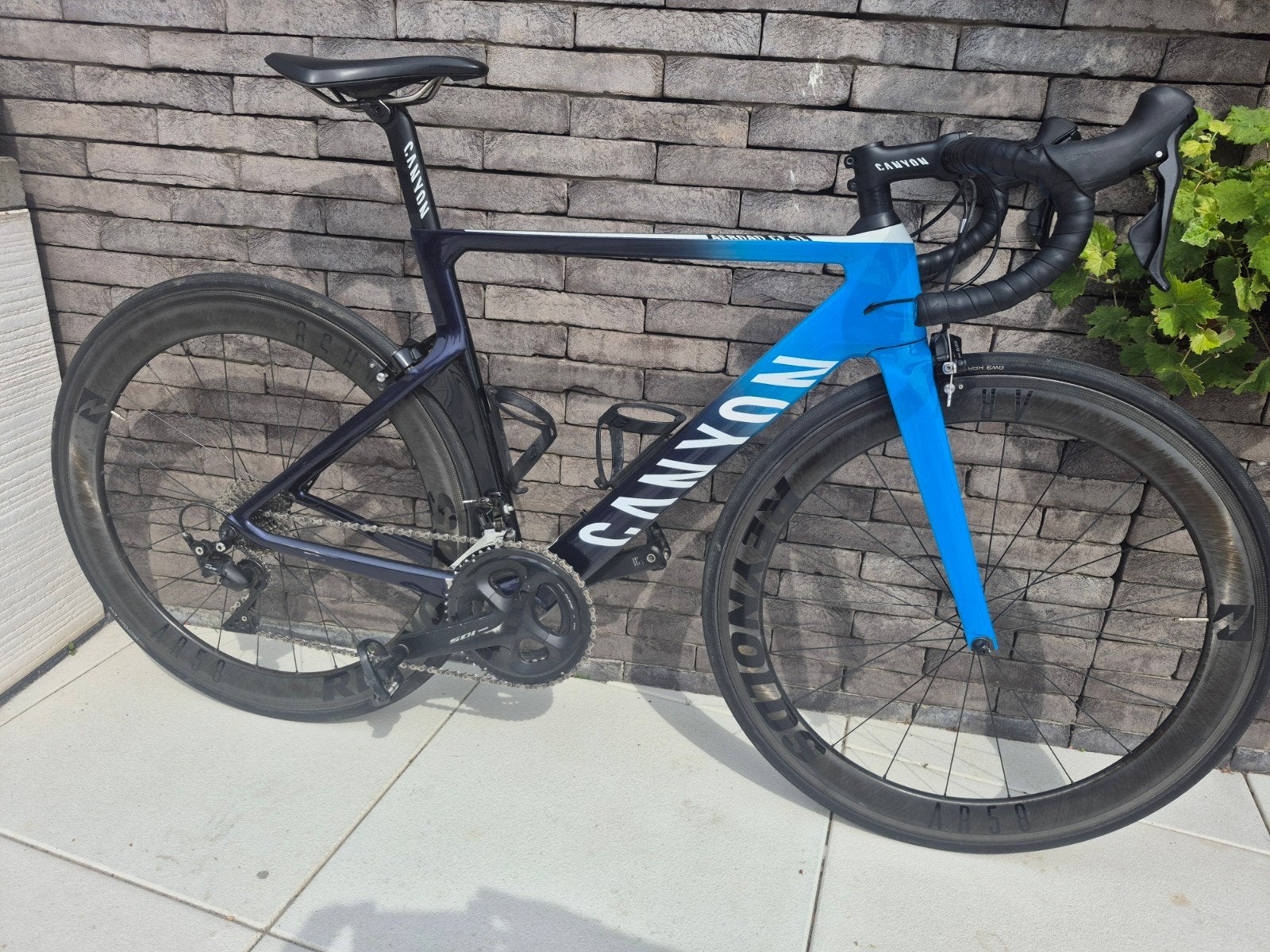 Canyon aeroad koersfiets, Ophalen