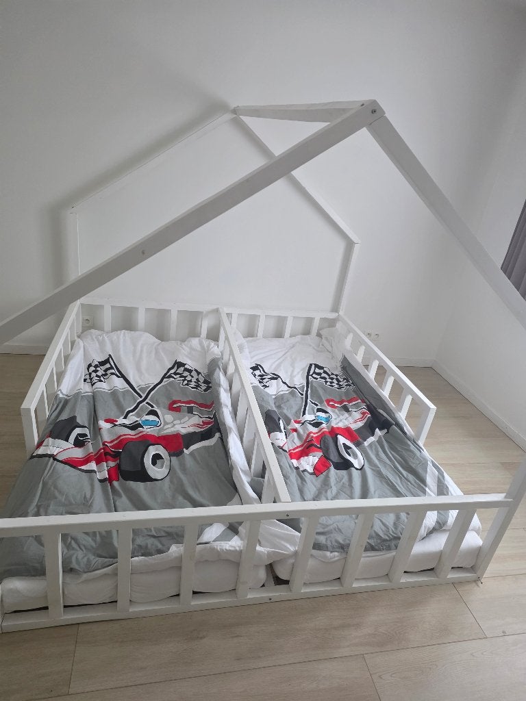 Lit doubles enfants, Ophalen, Gebruikt, Lattenbodem