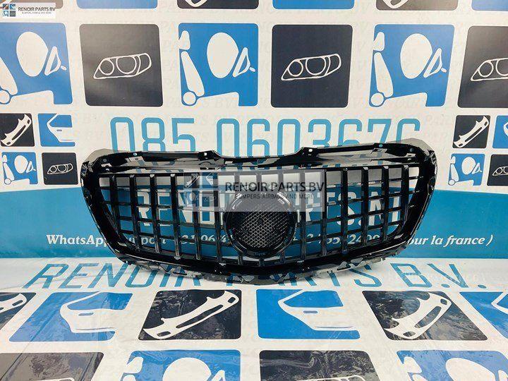 W906 GT GRILL MERCEDES SPRINTER FACELIFT BLACK PANAMERICANA, Gebruikt, -, -, 6 maanden garantie