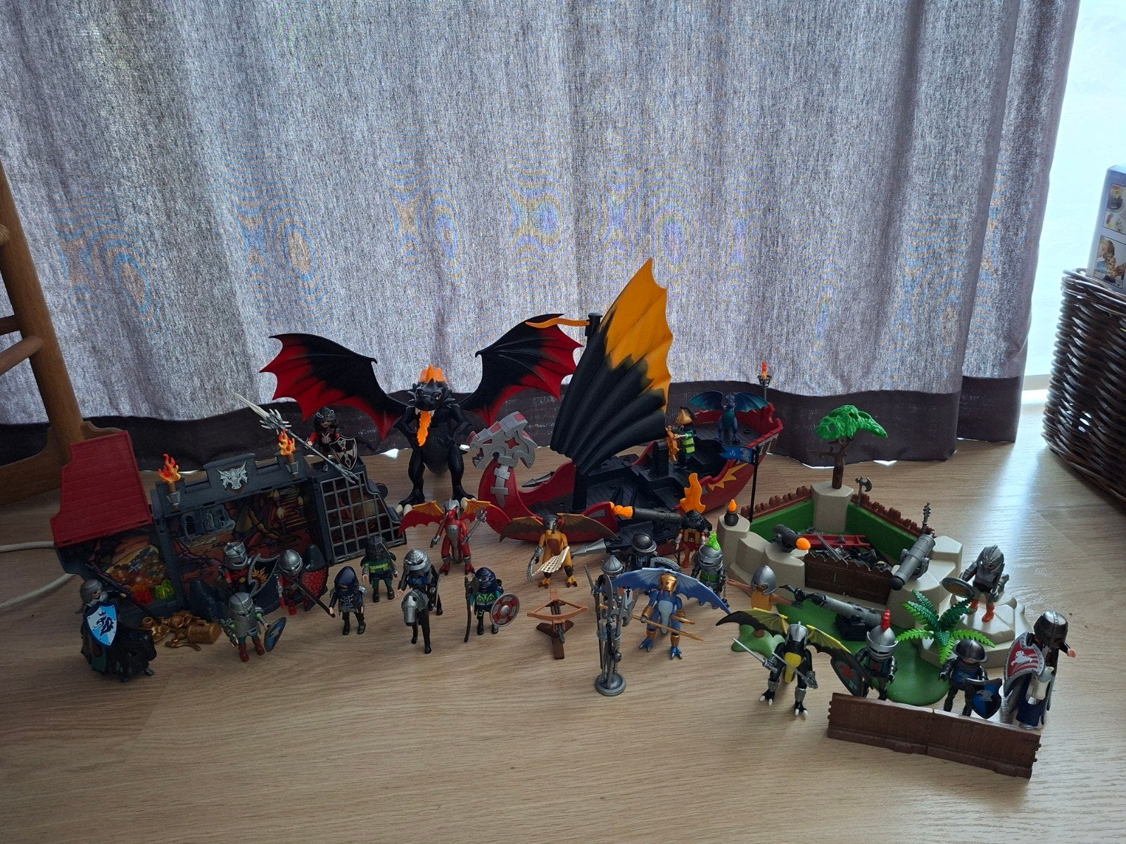 Draken / ridders playmobil, Kinderen en Baby's, Speelgoed | Duplo en Lego, Ophalen