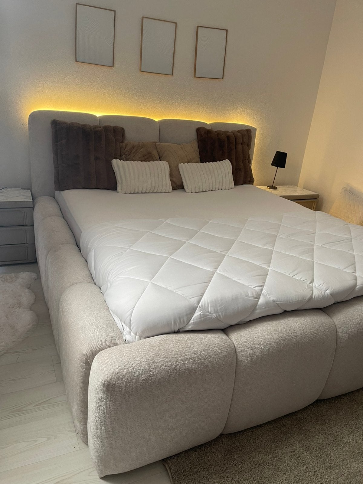 Nieuw cozy bed, Ophalen, Beige, Cozy, 180 cm