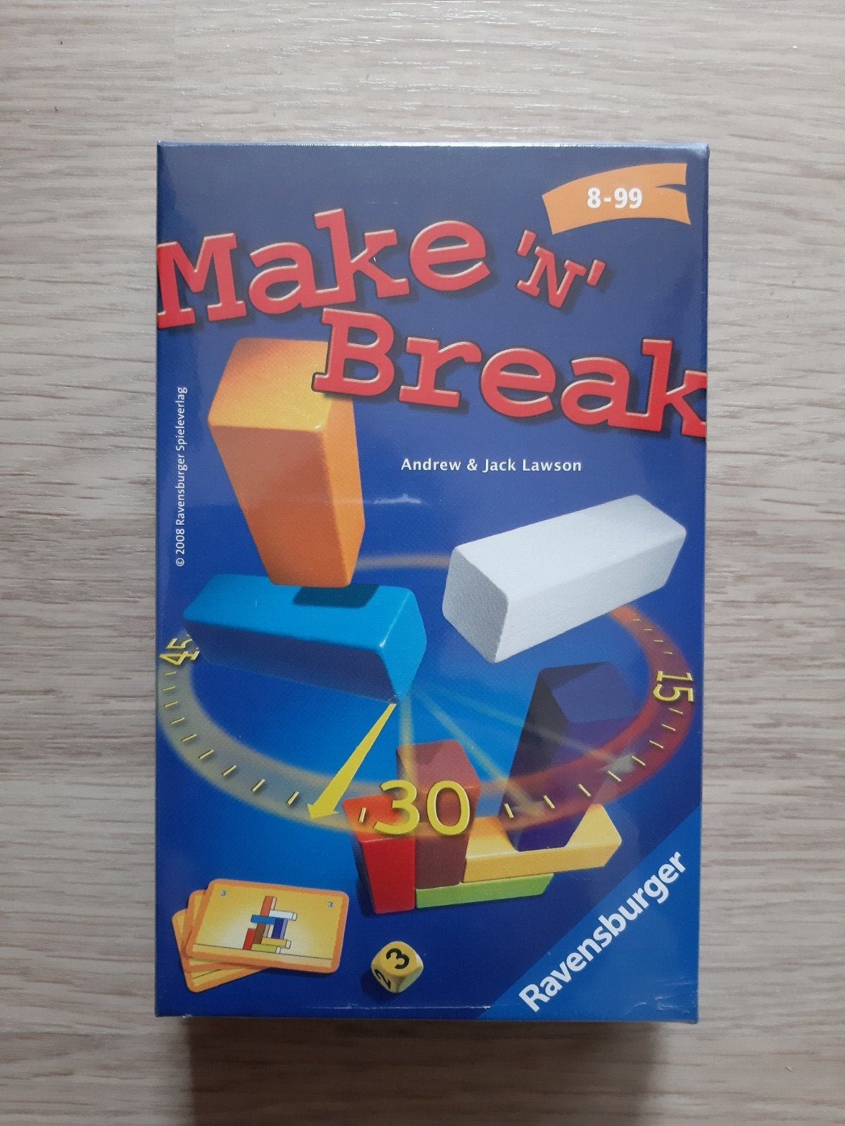 Gezelschapsspel Ravensburger Make 'n' Break NIEUW, Een of twee spelers, Ophalen of Verzenden, Nieuw, Ravensburger