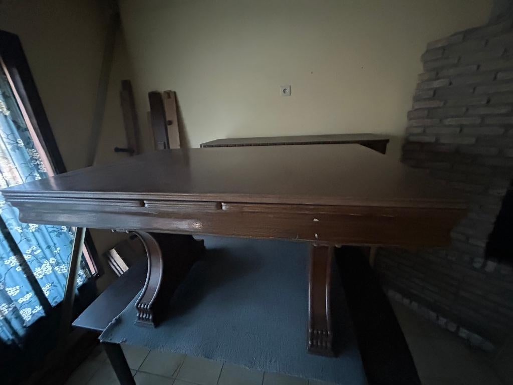 Art Deco tafel en 6 stoelen van 1929, Ophalen