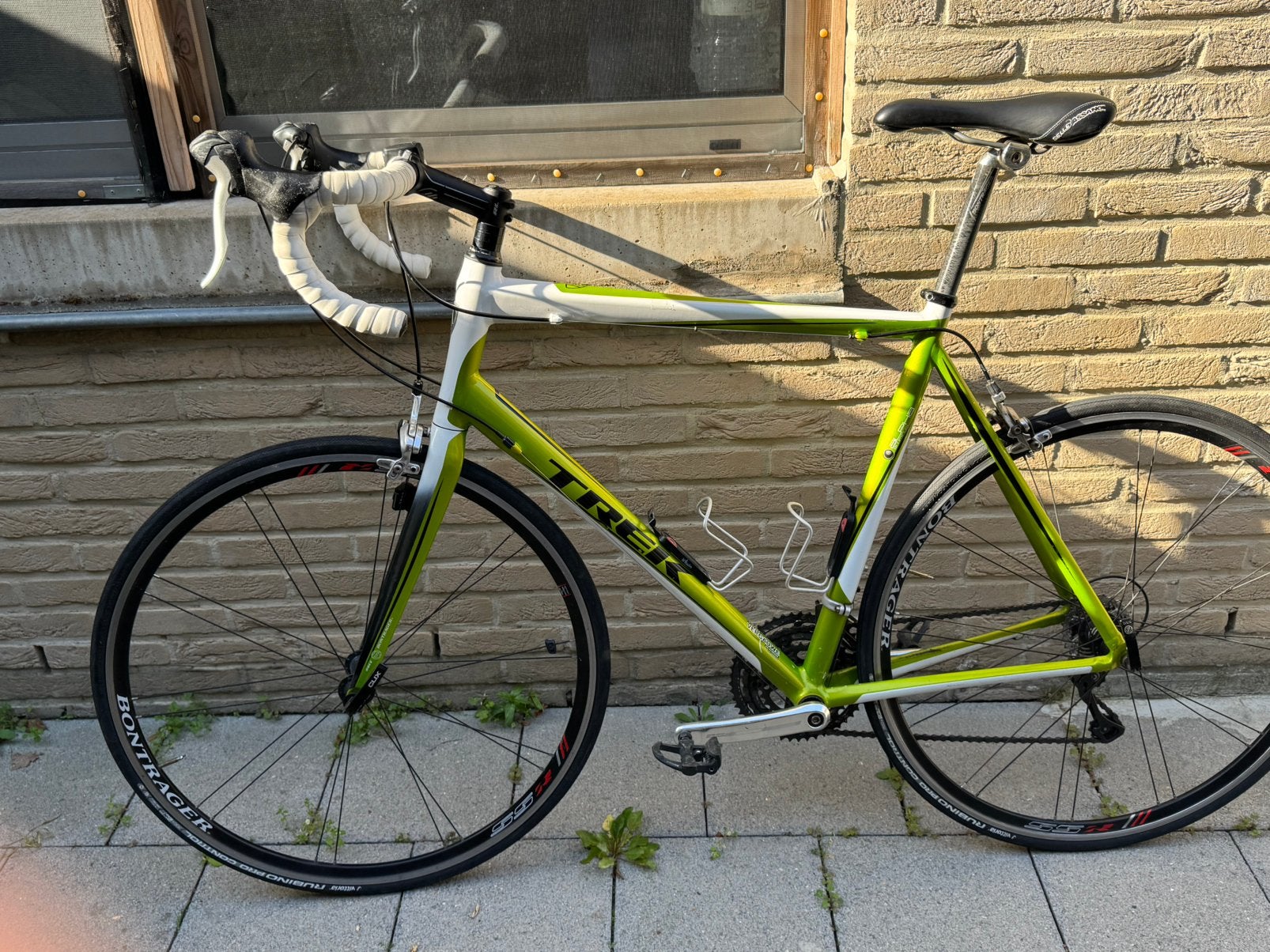 Trek Koersfiets te koop, Fietsen en Brommers, 28 inch, Velgrem, Aluminium, Zo goed als nieuw