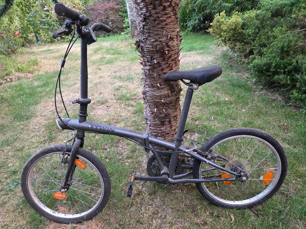 plooifiets, Fietsen en Brommers, Fietsen | Vouwfietsen, Ophalen, Gebruikt, Totaal opvouwbaar