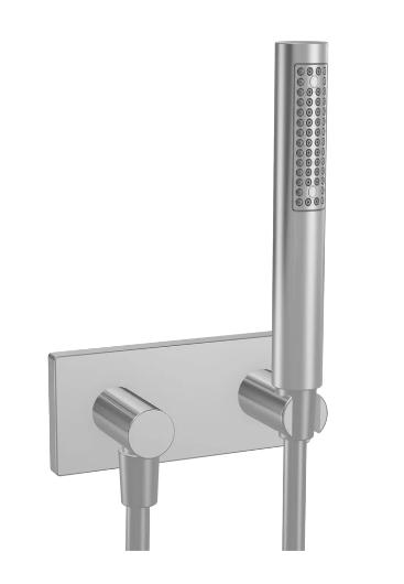 hansa kraanwerk nieuw mat zwart en chroom, Enlèvement, Neuf, Chrome, Baignoire