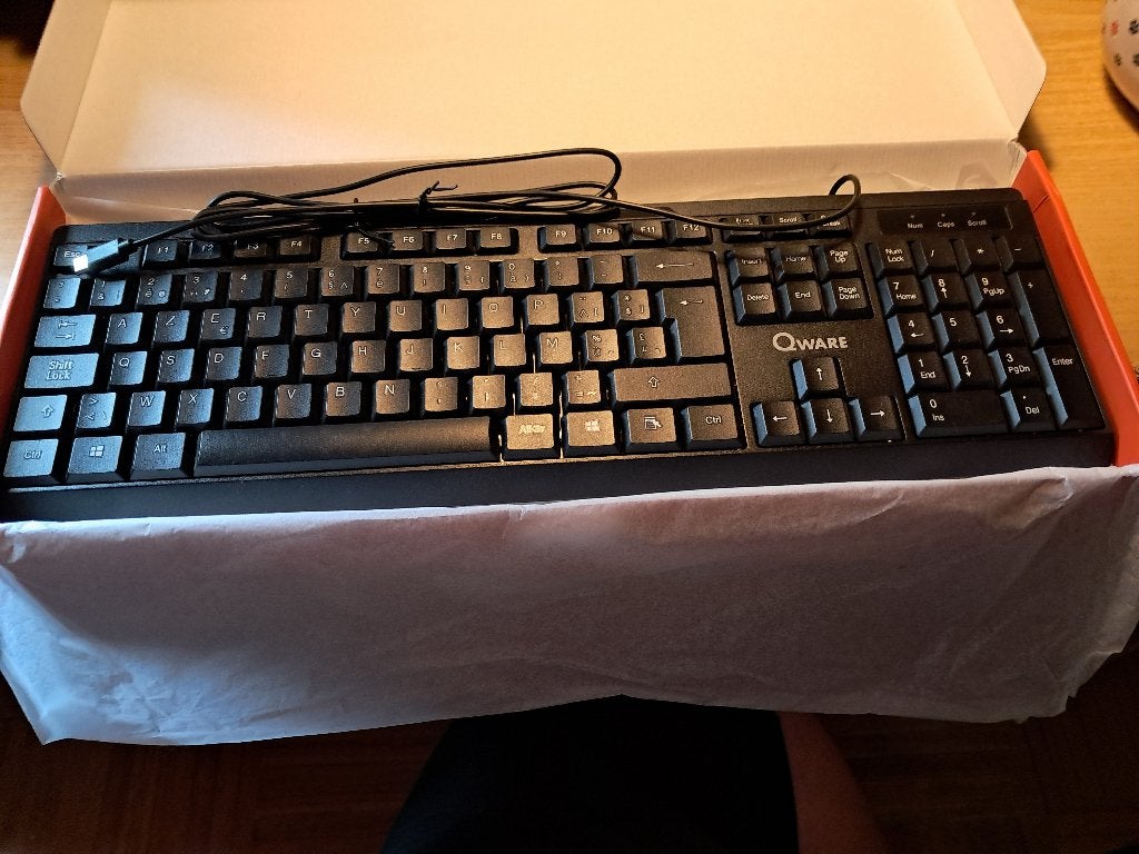 clavier filaire azerty - usb-c, Enlèvement, Neuf, PC, Autres types