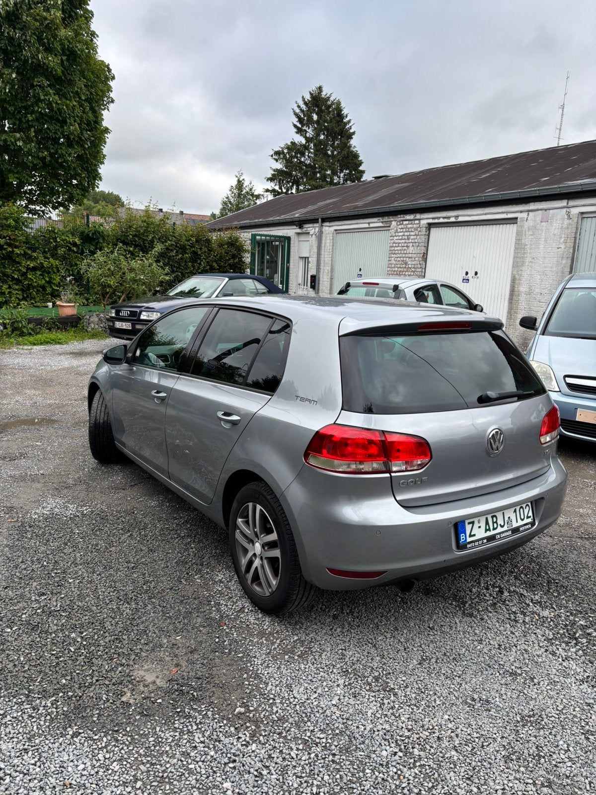 VW Golf 6 Benzine, Euro 5, Stof, Zwart, Overige kleuren