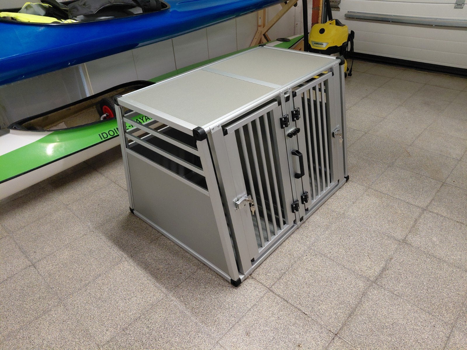Nieuwe hondenbench - bench voor auto - single of double, Dieren en Toebehoren, Ophalen