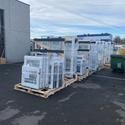 Châssis PVC sur mesure aux meilleurs prix !!!, Bricolage & Construction, Châssis & Portes coulissantes, Enlèvement ou Envoi, Neuf