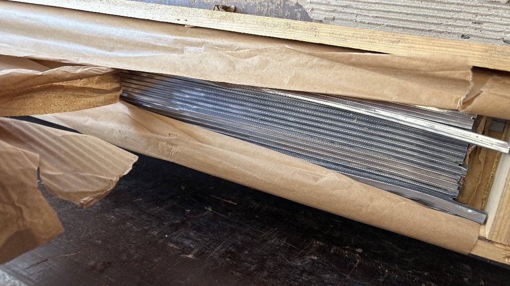Loden H-profielen Stillemans (51 kg) voor glas-in-lood, Ophalen