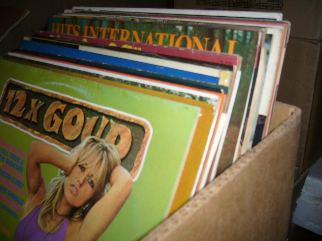 Muziek LP + kinderliedjes singels, Ophalen, Zo goed als nieuw