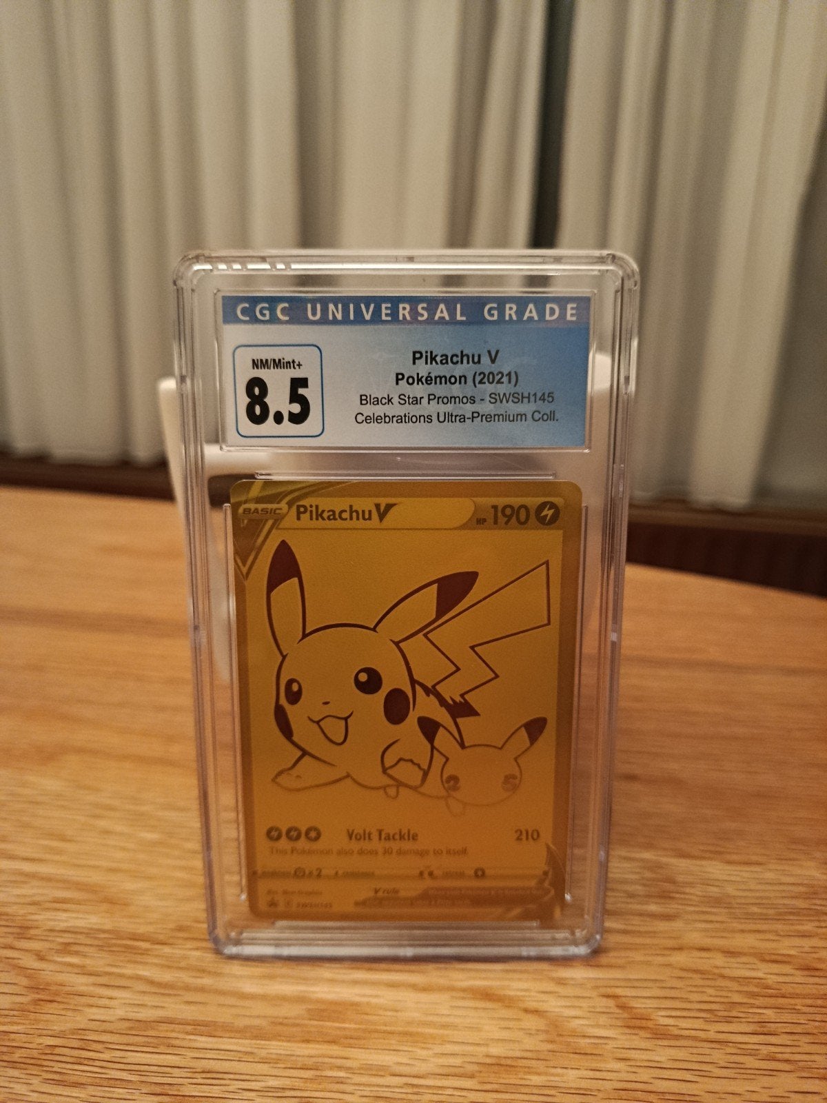 Pokemon kaart pikachu, Hobby en Vrije tijd, Verzamelkaartspellen | Pokémon, Ophalen, Zo goed als nieuw, Losse kaart