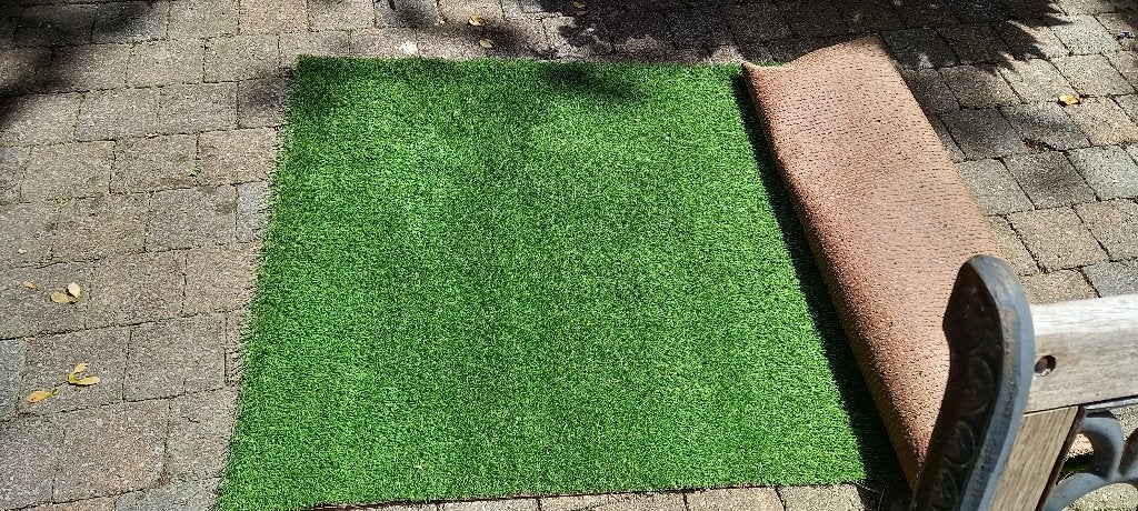 gazon synthétique, Jardin & Terrasse, Enlèvement, Utilisé, Moins de 10 m², Gazon artificiel