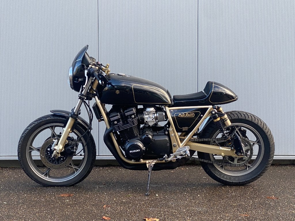 Suzuki GS 1000 Cafe Racer « Édition spéciale John Player », Permis Moto A, Entreprise, Plus de 35 kW, 4 cylindres