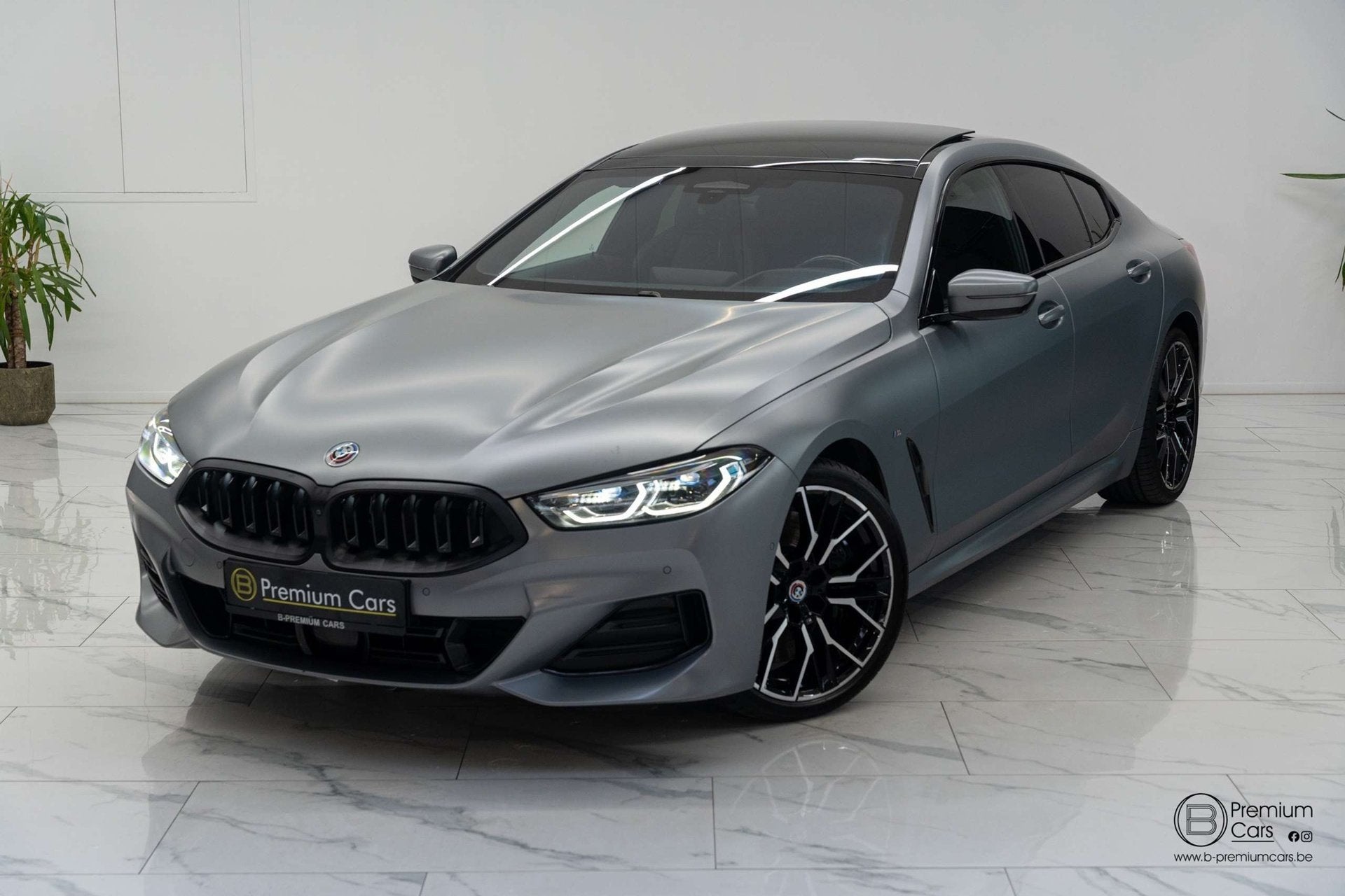 BMW 840 d gran coupe xDrive M-PACK! Carbon, Acc, H&K, Pano,, Autos, Argent ou Gris, Achat, Entreprise, Noir
