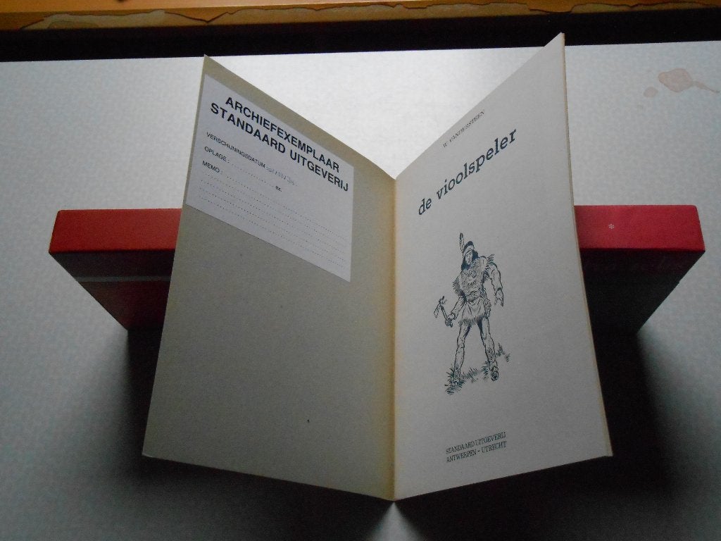 Karl May 39 De vioolspeler 1974 1 ste druk. Archiefexemplaar, Willy Vandersteen, Eén stripboek, Nieuw, Ophalen of Verzenden