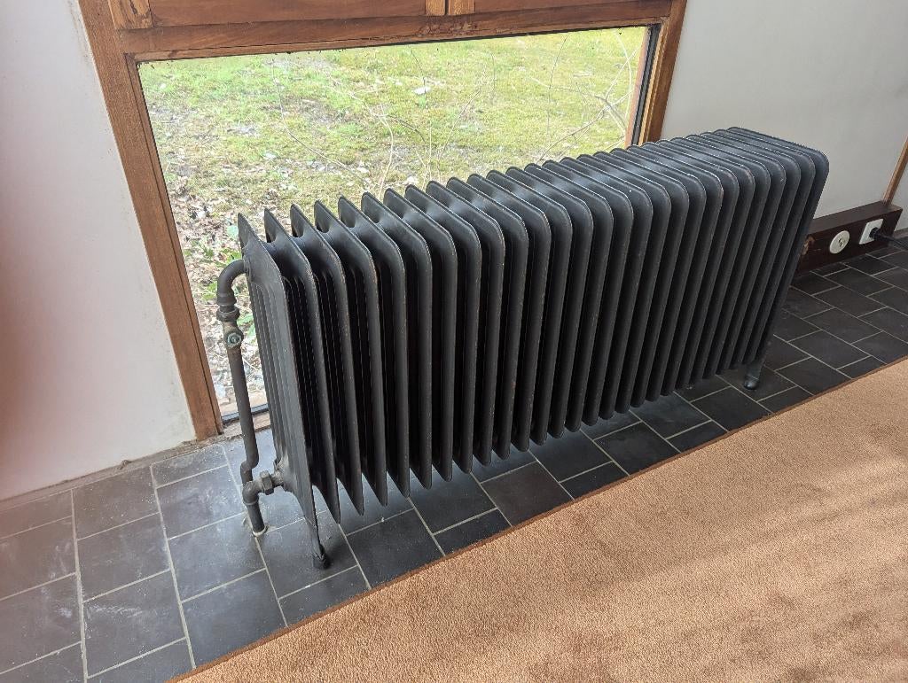 Radiator - Retro, Doe-het-zelf en Bouw, Verwarming en Radiatoren, Ophalen, 30 tot 80 cm, Gebruikt, Radiator