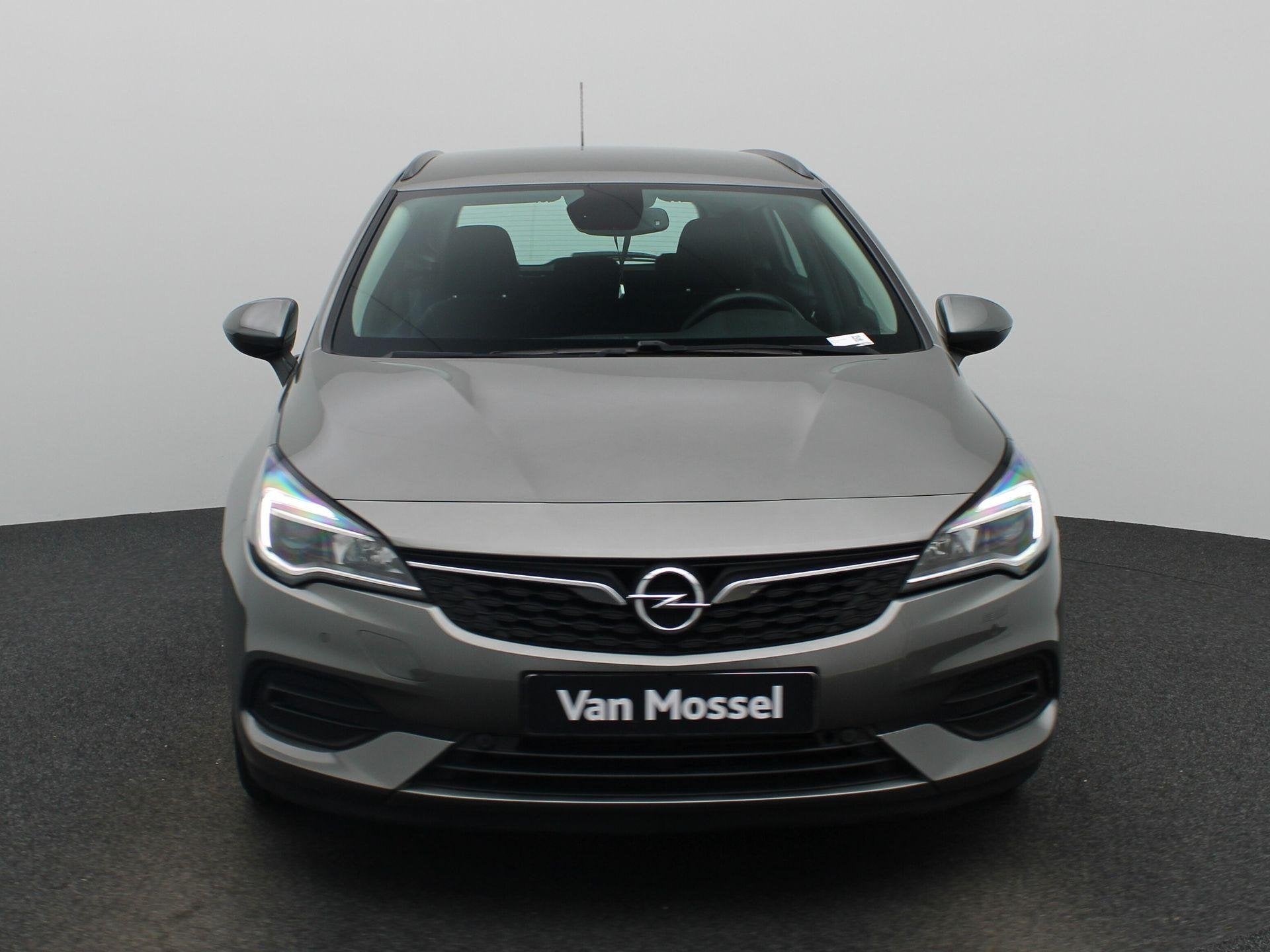 Opel Astra Sports Tourer 1.2 Turbo 81kW S/S Edition NAVI | P, Auto's, Gebruikt, Zwart, Bedrijf, 5 deurs