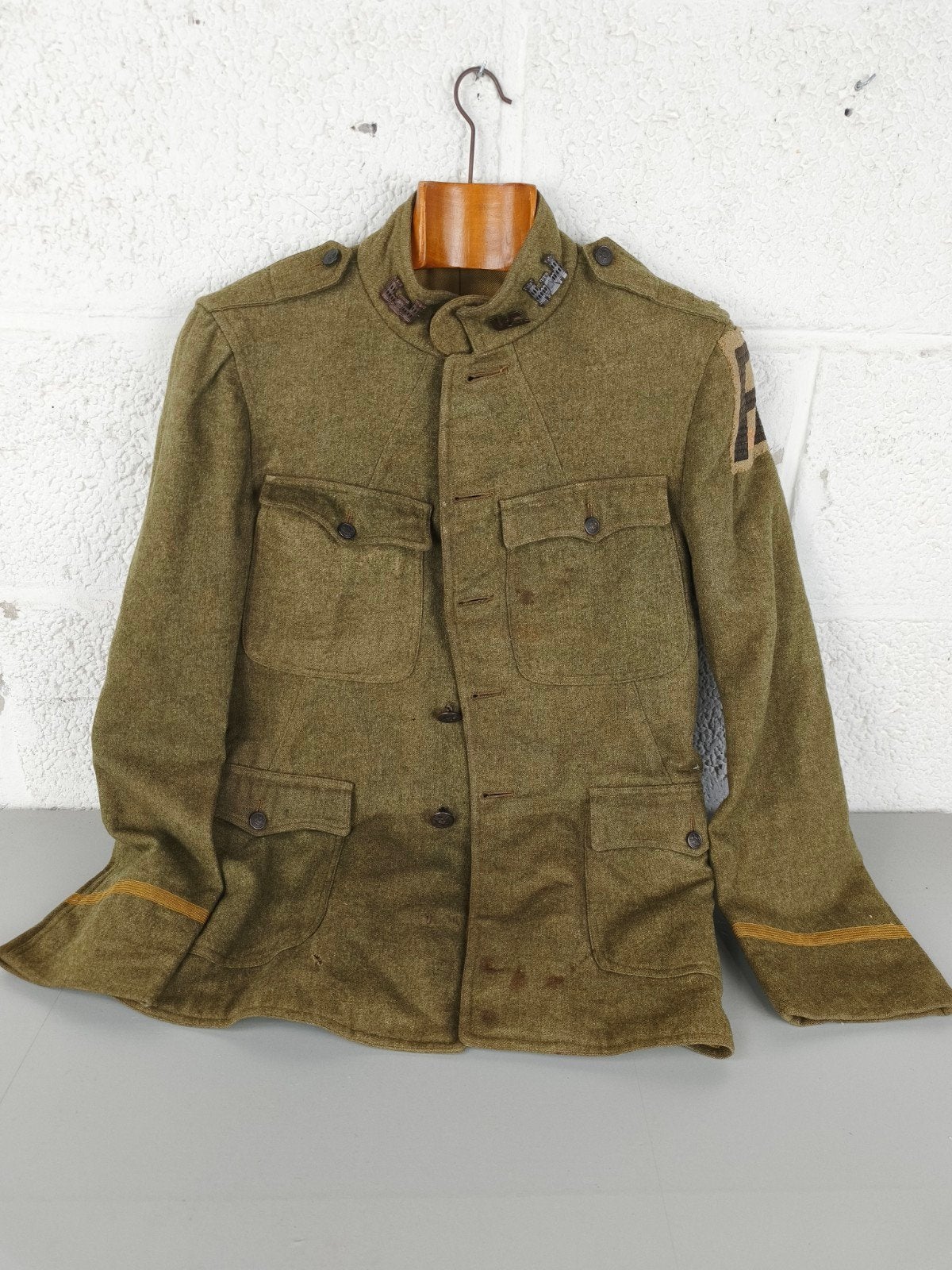 Amerikaans uniform officier WO1, Ophalen of Verzenden, ., ., .