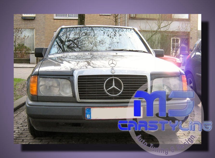 Mercedes E-Klasse W124 - Koplampspoilers, Auto diversen, Ophalen of Verzenden