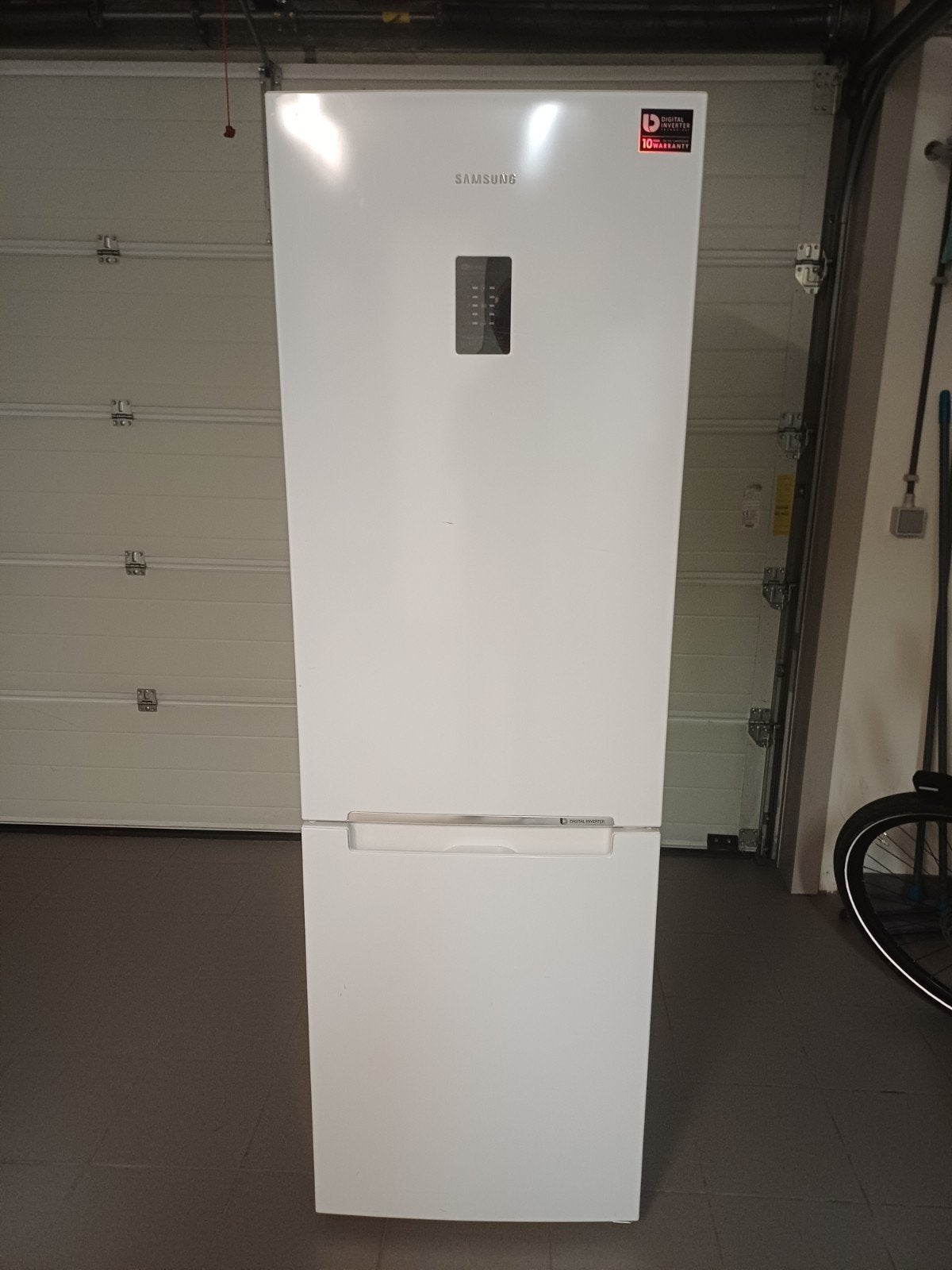 combi ijskast/diepvriezer, Elektronische apparatuur, Koelkasten en IJskasten, Ophalen, Gebruikt, Met aparte vriezer, 160 cm of meer